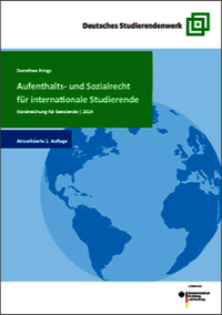 Cover: "Aufenthalts- und Sozialrecht für internationale Studierende"