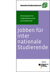 Cover "Jobben für internationale Studierende" 