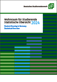Cover: "Wohnraum für Studierende. Statistische Übersicht 2024"