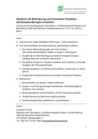 best-Datenerhebung - Ergebnisse und Handlungserfordernisse