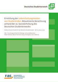 Studie des Forschungsinstituts für Bildungs- und Sozialökonomie zu den Lebenshaltungskosten von Studierenden 2018
