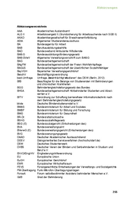 Handbuch_Studium_und_Behinderung_Abkürzungsverzeichnis
