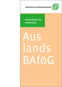 Flyer "Auslands-BAföG"