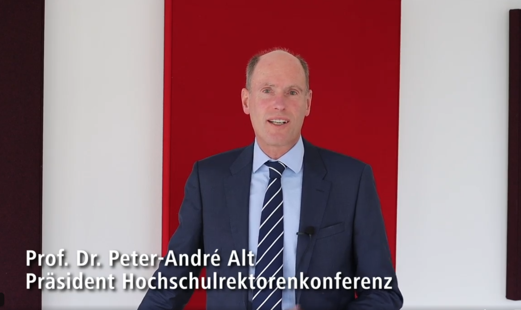 Peter-André Alt, Präsident der Hochschulrektorenkonferenz